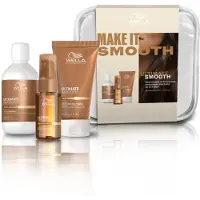 Wella Ultimate Smooth Set kit da viaggio per capelli brillanti e morbidi 3 pz
