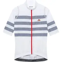 CafÉ Du Cycliste Women's Mona Maglietta da ciclismo Donna (XL, bianco)