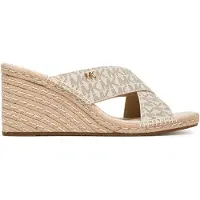 Michael Kors per donna. 40R6KZMS1B Sandali beige Kenzie (40), 3 a 5cm, Nessuno, Casual