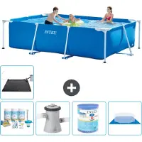 Intex Piscina fuori terra rettangolare - 300x200x75 cm - 6 pezzi - Modello S40204