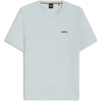 BOSS per uomo. 50535891 Maglietta Waffle azzurra (XXL), Blu, Homewear, Cotone, Manica corta