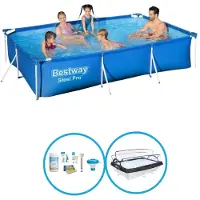 Bestway Pool Steel Pro 300x201x66 cm - Accessori inclusi