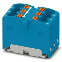 Phoenix Contact PTFIX 6X1,5 BU 3002761 Blocco di distribuzione N. di poli: 6 0,14 mm² 1,5 mm² Blu 20 pz.