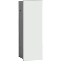 Emco asis module 2.0 ensemble brosse de toilette modèle encastré, 1 portes, 973427431, 973427431