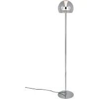 Valotorni Lighting Lampada LED da pavimento Flynt, altezza 130 cm, colore cromato, metallo, CCT