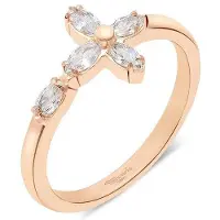 Tamaris Anello oro rosa - 54