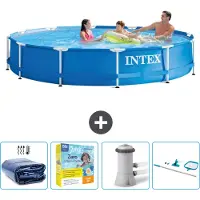 Intex Piscina autoportante rettangolare - 366x76 cm - 5 pezzi - SCB14