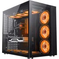GameMax Case Per Pc Torre Infinity Bk