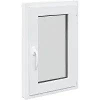 vidaXL Finestra basculante e girevole per cantina , modello RISOR, dimensioni 50 x 75 cm