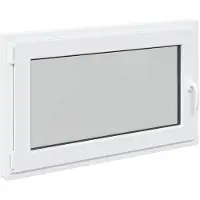 vidaXL Finestra basculante e girevole per cantina , modello RISOR, dimensioni 100 x 60 cm