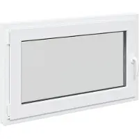 vidaXL Finestra basculante e girevole per cantina , modello RISOR, dimensioni 100 x 70 cm