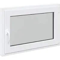 vidaXL Finestra basculante e girevole per cantina , modello RISOR, dimensioni 90 x 60 cm