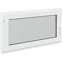 vidaXL Finestra basculante e girevole per cantina , modello RISOR, dimensioni 110 x 50 cm