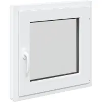 vidaXL Finestra basculante e girevole per cantina , modello RISOR, 50 x 50 cm