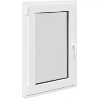 vidaXL Finestra basculante e girevole per cantina RISOR, 60 x 100 cm