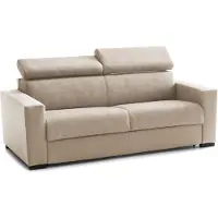 Talamo Italia Divano Letto 2 Posti Annalara 95x180 cm Nero, Sfoderabile Contenitore Italy