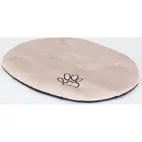 Stanislaw Jurga Cuscino per cani Cesto per cani Cuscino per cani Cuccia per cani Letti imbottiti per cani grandi R7 - 79 x 59 cm Beige