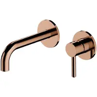 Omnires Y Y1215HCP Miscelatore per lavabo da incasso, rame