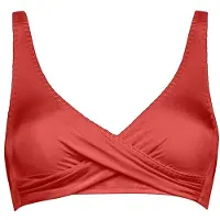 Watercult Women's Crafted Essentials Bikini Top No. 7331 Parte superiore bikini Donna (36 - Cup: D, rosso)