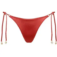 Watercult Women's Crafted Essentials Bikini Bottoms No. 676 Parte inferiore bikini Donna (38, rosso)
