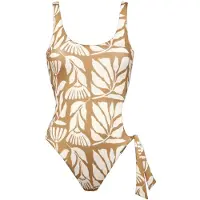 Watercult Women's Coastal Bohemia Swimsuit No. 8780 Costume intero Donna (38 - Cup: B, bianco)