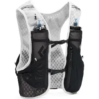 Black Diamond - Gilet de trail - Distance 6 Alloy - Taglia M - Bianco