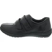 Waldlaufer Ciabatta 'Slipper Herren 478301-174 001 Echtleder in schwarz' nero