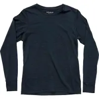 Devold Women's Classic L/S Maglia merino Donna (XL, blu)