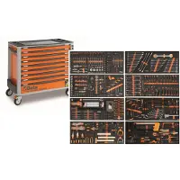 Beta carrello porta attrezzi 9 cassetti, 716 pezzi, 2400S XL9/E-XXL