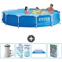 Intex Piscina autoportante rettangolare - 366x76 cm - 5 pezzi - SCB119