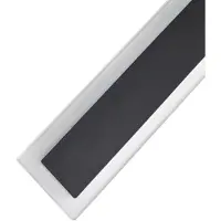 LUCANDE Applique da esterni LED Ilora, nera, 100 cm, CCT, IP65