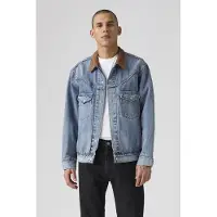Levi's Western Shorthorn Trucker Jacket Blue Taglia: XL | Giacche di jeans Outlet | Uomo | Blu