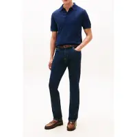Tommy Hilfiger Dc Cotton Lyocell Polo Navy Iris Taglia: XXL | Polo Outlet | Uomo | Viola