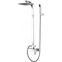 Diamond Pan-50 Set Doccia Quadrato