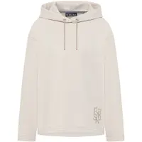 Elbsand Women's Zinea Felpa con cappuccio Donna (XL, beige)