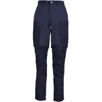 Heber Peak Woman's PineconeHe. Trekking Zip-off Pants Pantaloni zip off Donna (L, blu)
