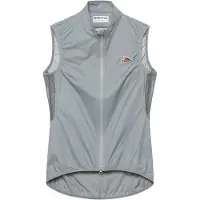CafÉ Du Cycliste Women's Edith Gilet Gilet da ciclismo Donna (XS, grigio)