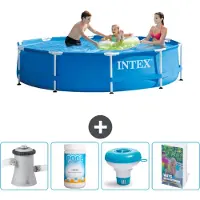 Intex Piscina autoportante rettangolare - 305x76 cm - 5 pezzi - Modello SCB120