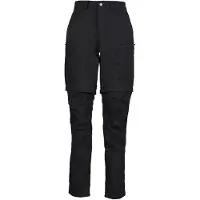 Heber Peak Woman's PineconeHe. Trekking Zip-off Pants Pantaloni zip off Donna (M, nero)