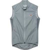 CafÉ Du Cycliste Edith Gilet Gilet da ciclismo Uomo (M, grigio)