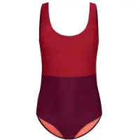 INASKA Women's Swimsuit Pure Costume intero Donna (XXL, rosso/lilla)