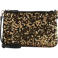 Coccinelle Best Crossbody Paillettes Golden/noir Taglia: OS | Pochette Outlet | Donna | Giallo