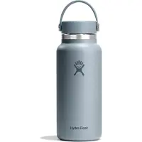 Hydroflask Wide Mouth With Flex Cap 2.0 Bottiglia termica (946 ml, grigio)