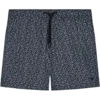 Emporio Armani per uomo. EM000583_AF20439 Costume da bagno con fantasia nera (S), Nero, Beachwear, Poliestere
