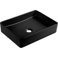 Laveo KVADRATO lavabo in Vetroceramica da appoggio VUK_B247