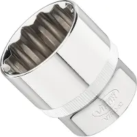 Vigor Chiave a bussola V7512-32 1/2" profilo doppio esagono esterno SW 32 mm