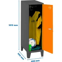 Simonlocker Montadas Armadietto Dism.single Mini+pies 1015x400x500 Mm