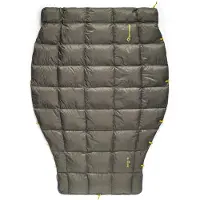 Sea to Summit - Piumone / Copripiumino - Ember 7C/45F Down Quilt - Taglia Regular - Nero