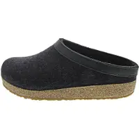 Haflinger Grizzly Torben Pantofole (45, nero)