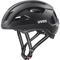 Uvex City Stride Casco per bici (59-61 cm, nero)